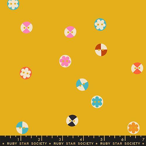 1-800-Notion_-_Buttons_Goldenrod_RS5208-13_Cotton_Fabric