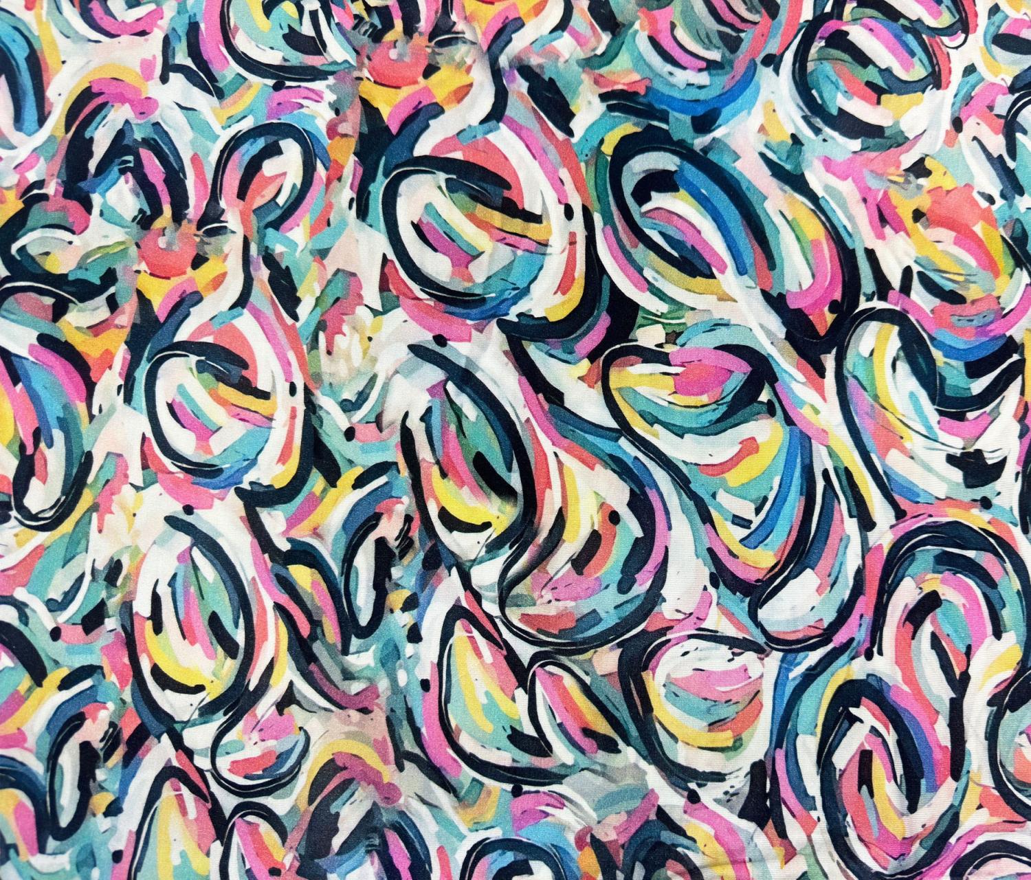 Dakota_Digital_Print-PinkBlack_47075-01_Rayon_Fabric